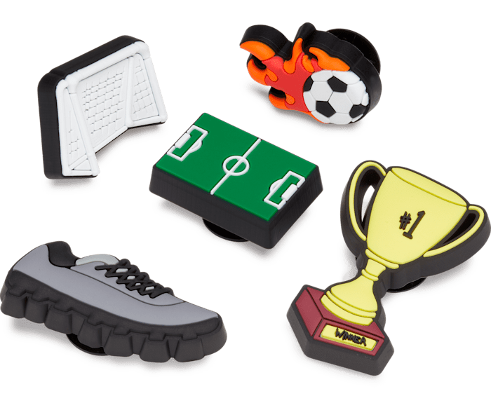  Джиббитсы для кроксов Crocs Soccer Celebration 5 Pack Crocs