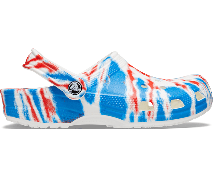  Кроксы Crocs Classic Tie-Dye Graphic Clog Crocs