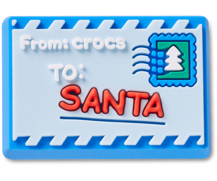  Джиббитсы для кроксов Crocs Letter to Santa Crocs