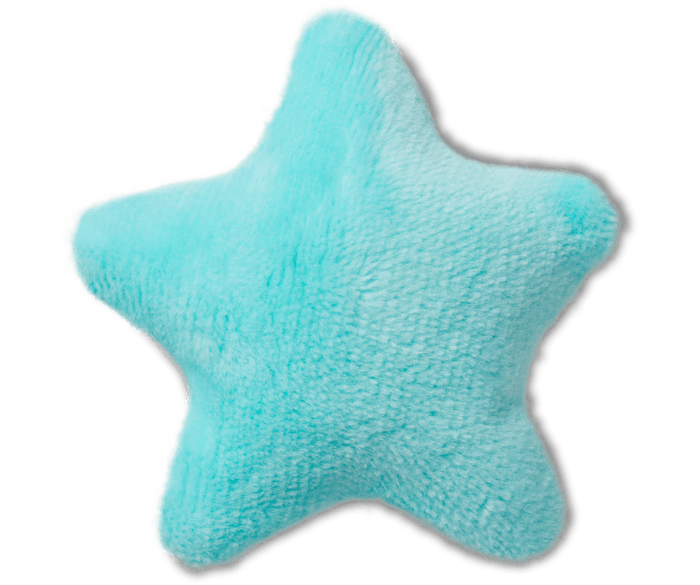  Джиббитс для кроксов Crocs Plush Squeaky Blue Star Crocs