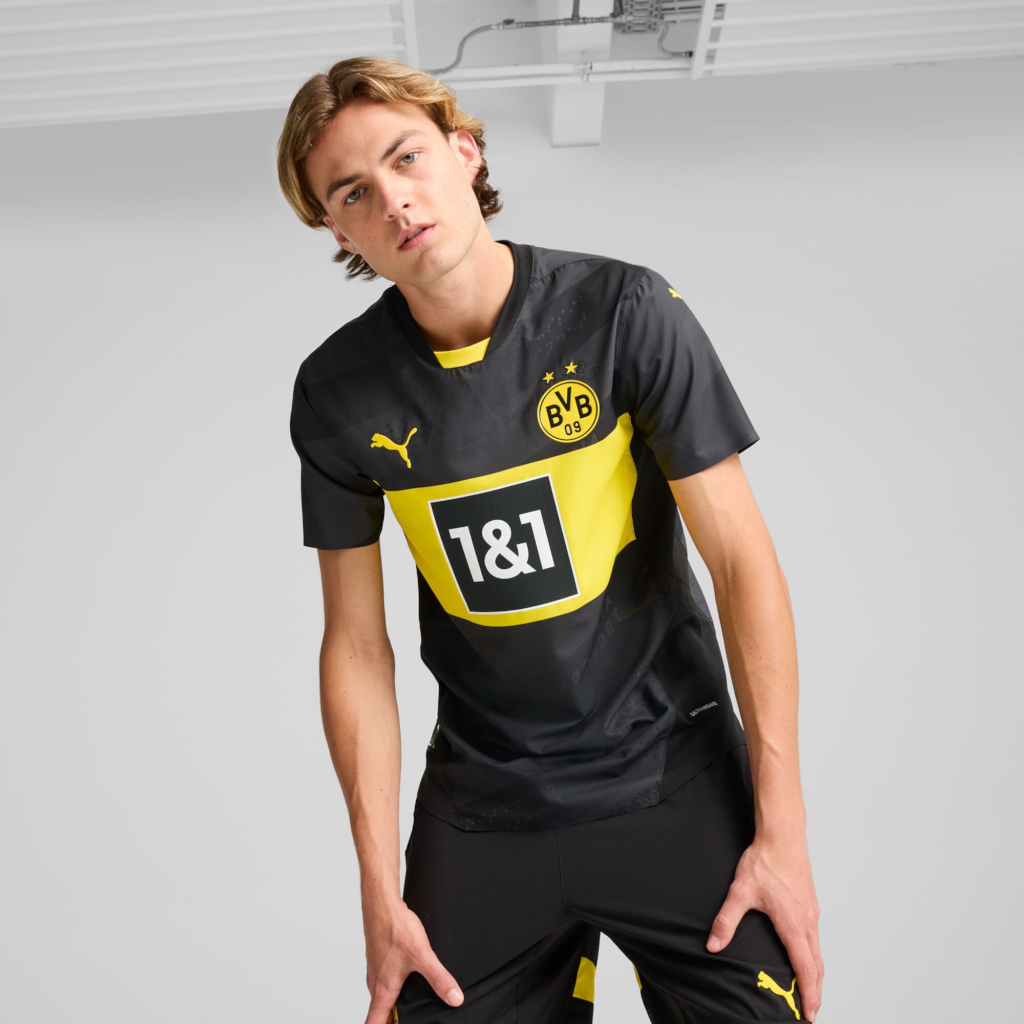 Мужское Джерси PUMA Borussia Dortmund 24/25 Аутентичное Выездное PUMA