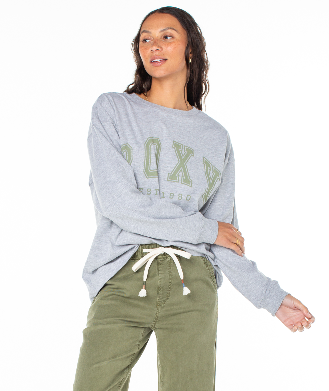 Collegiate Arch Long Sleeve T-Shirt Roxy