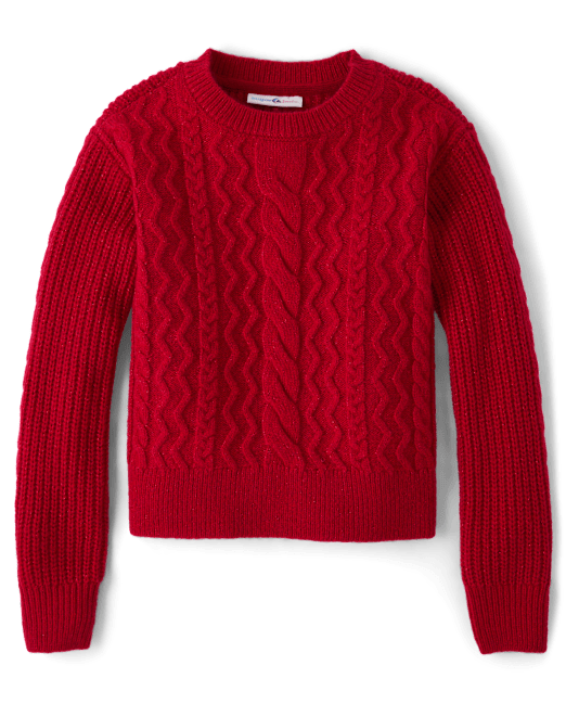 Детские Свитера The Children's Place Glitter Cable Knit The Children`s Place