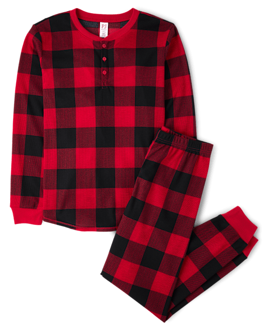 Мужские Пижамы The Children`s Place Buffalo Plaid The Children`s Place