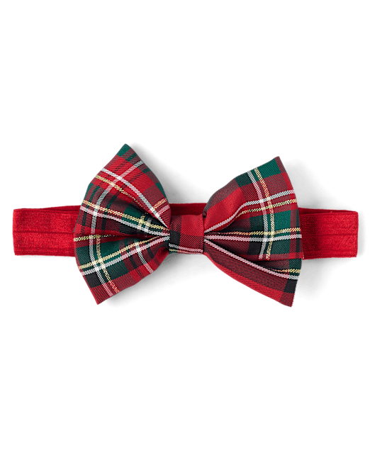 The Children's Place Baby And Toddler Girls Plaid Bow Headwrap The Children`s Place