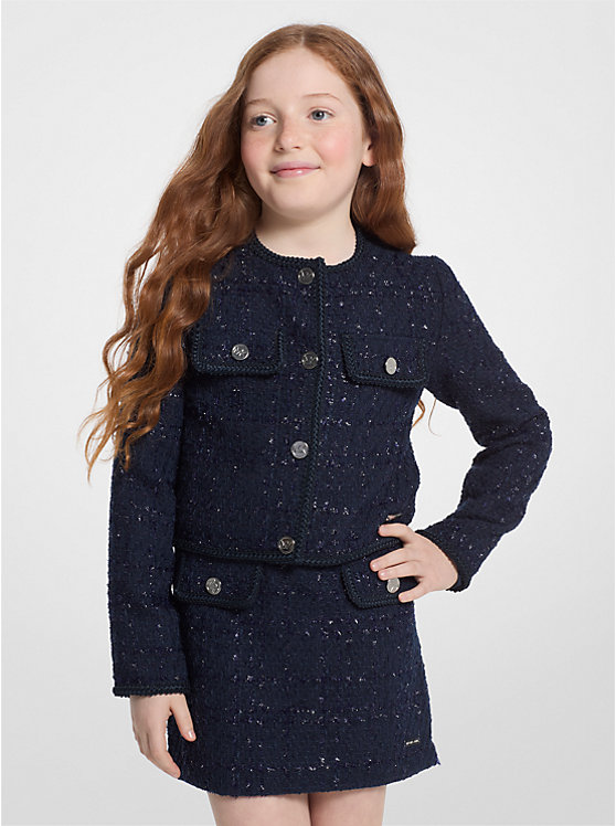 Детская Ветровка Michael Kors Kids Tweed Michael Kors Kids