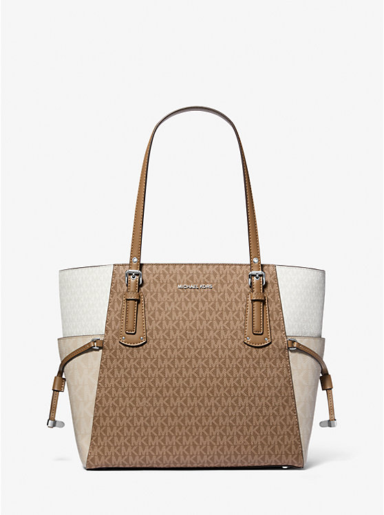 Сумка тоут Michael Kors Voyager Small Color-Block Logo Michael Kors