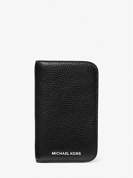 Бумажник Michael Kors Mens Hudson из текстурированной кожи Michael Kors Mens