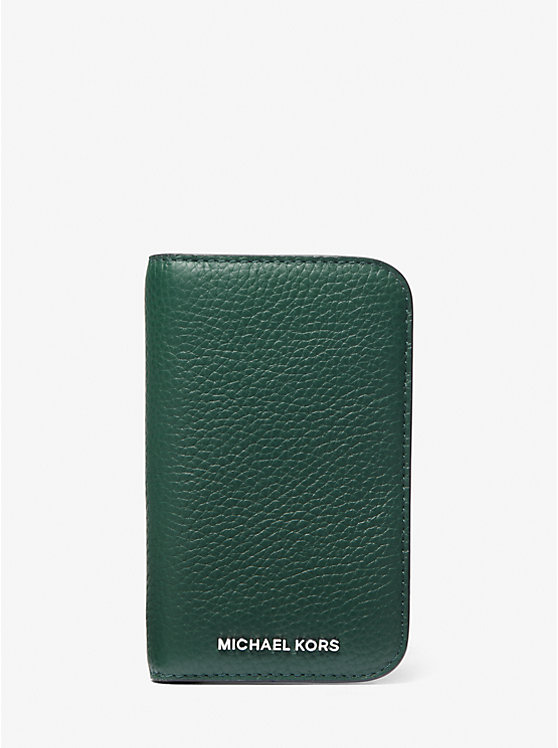 Бумажник Michael Kors Mens Hudson из текстурированной кожи Michael Kors Mens