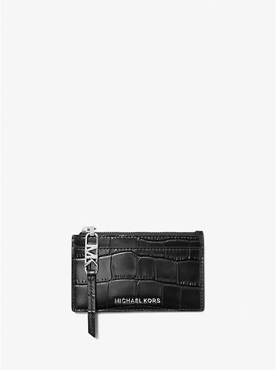 Бумажник Michael Kors Empire Small Crocodile Embossed Leather Michael Kors