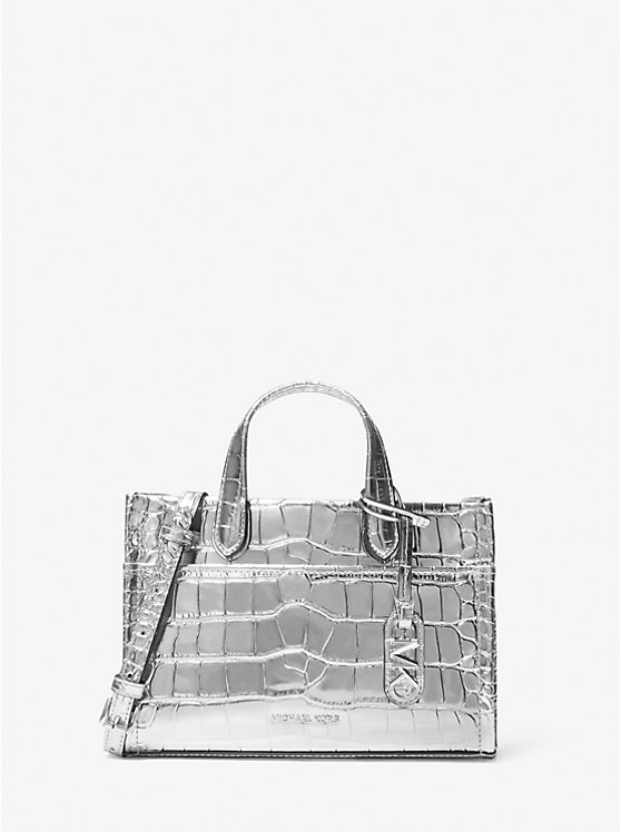 Сумка кросс-боди Michael Kors Gigi Small Metallic Crocodile Embossed Michael Kors