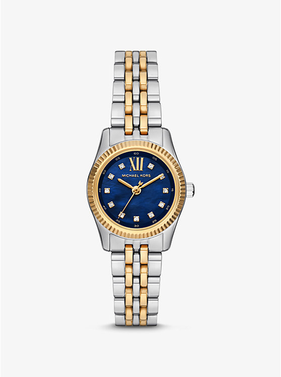 Механические часы Michael Kors Mini Lexington Pavé Two-Tone Michael Kors