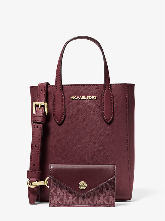 Сумка кросс-боди Michael Kors Vincent Extra-Small с логотипом и чехлом для карт Michael Kors