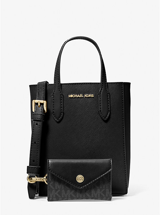 Сумка кросс-боди Michael Kors Vincent Extra-Small с логотипом и чехлом для карт Michael Kors