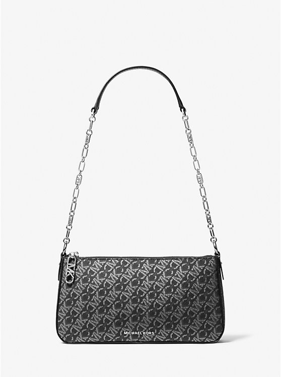 Кошелек Michael Kors Empire Medium Metallic Chain-Link Pochette Michael Kors