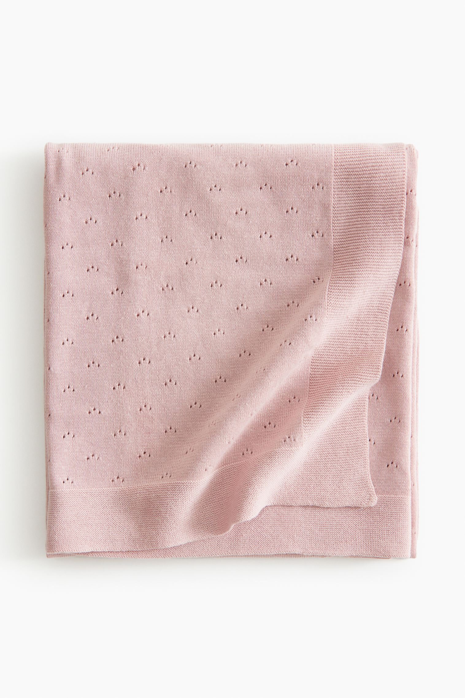 Cotton Pointelle Baby Blanket H&M