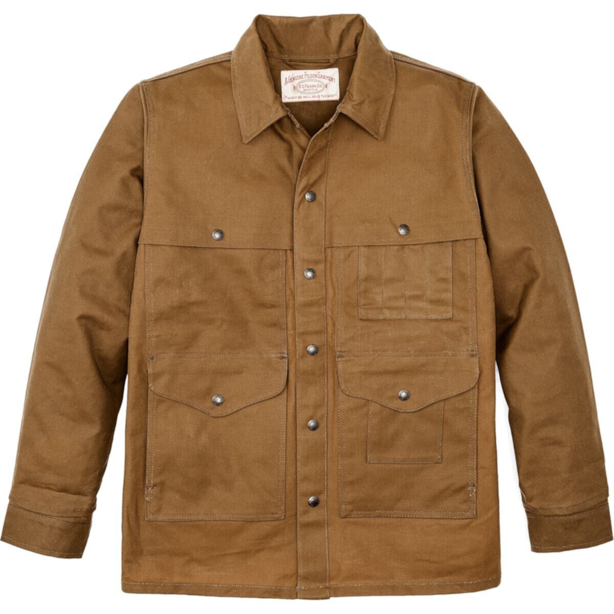 Защитная куртка Tin Cloth Cruiser от Filson с восемью карманами Filson