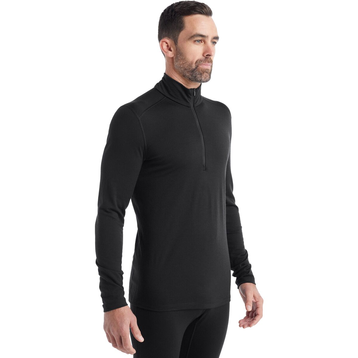 Мужской Базовый топ Icebreaker Merino 200 Oasis Long-Sleeve 1/2-Zip Icebreaker