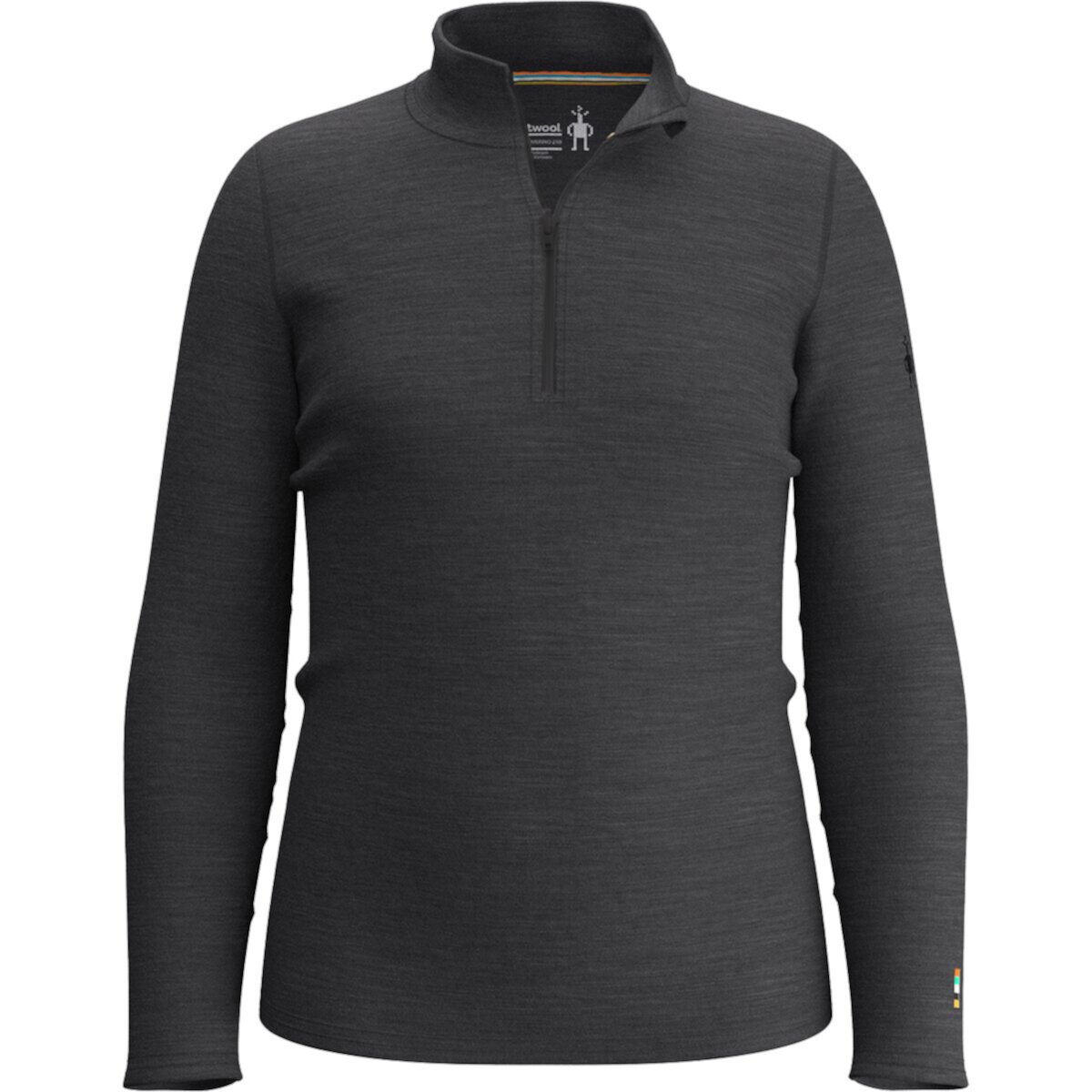 Детские майки и топы Smartwool Classic Thermal Merino 1/4-Zip Baselayer Top Smartwool