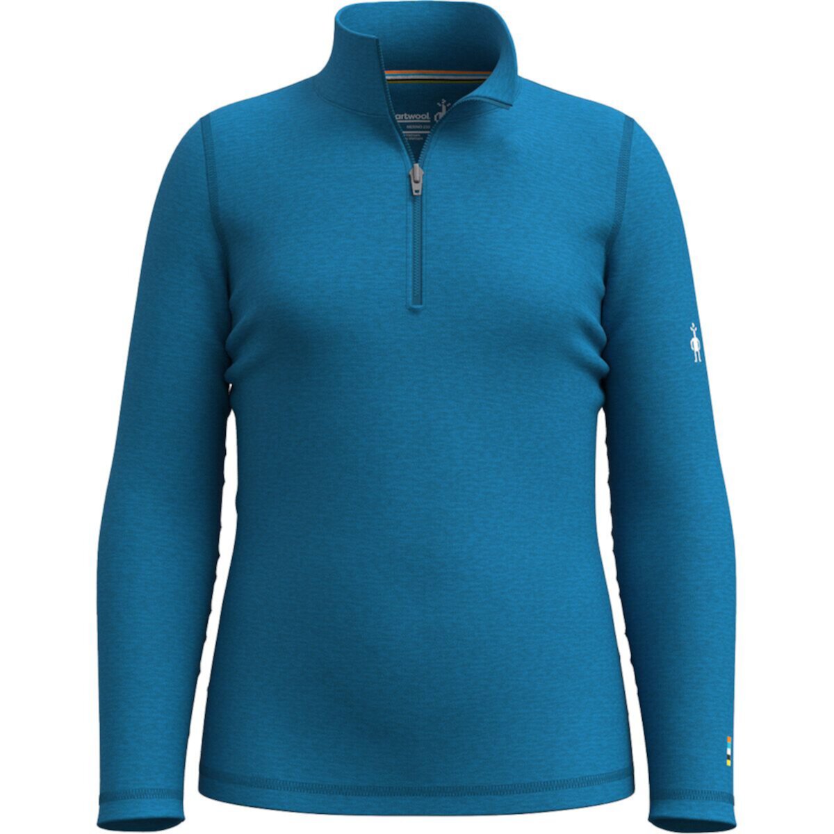 Детские майки и топы Smartwool Classic Thermal Merino 1/4-Zip Baselayer Top Smartwool