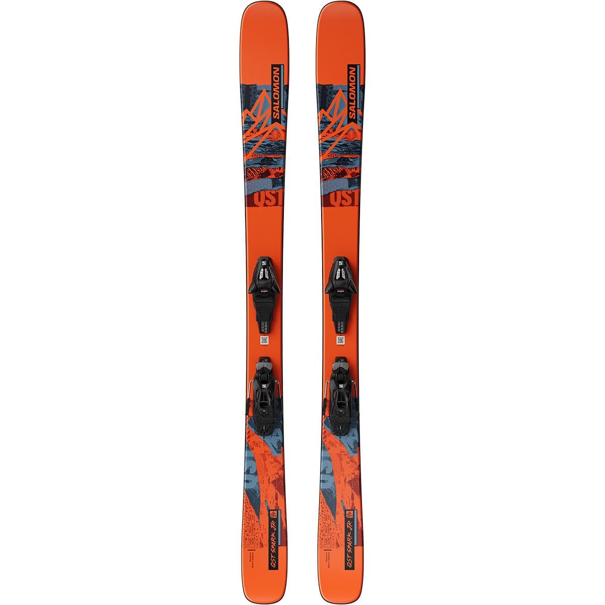 Горные лыжи Salomon QST SPARK Jr S Ski + C5 GW J Bindings - 2025 Salomon