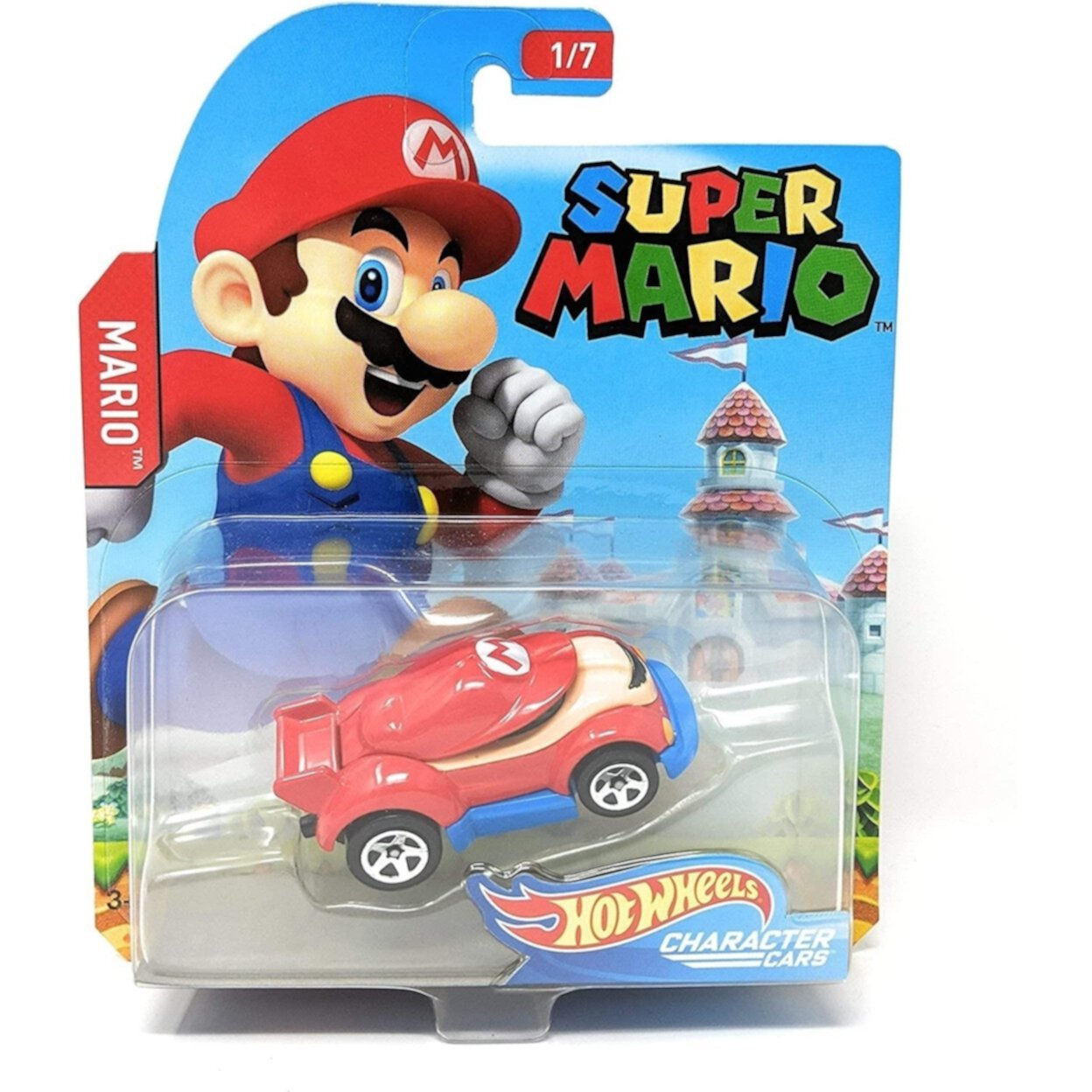 Hot Wheels Super Mario Character Car Nintendo Vehicle Kart 1/7 Collectible Mattel Mattel