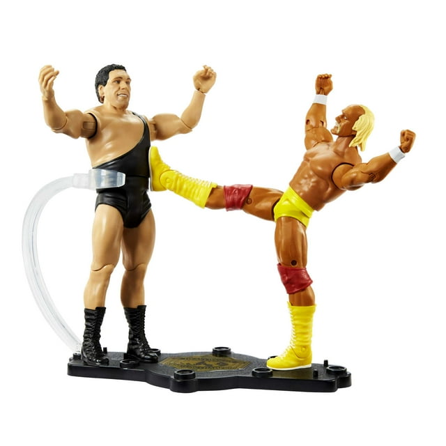 WWE Hulk Hogan vs Andre the Giant Championship Showdown 2-Pack Action Figures Mattel