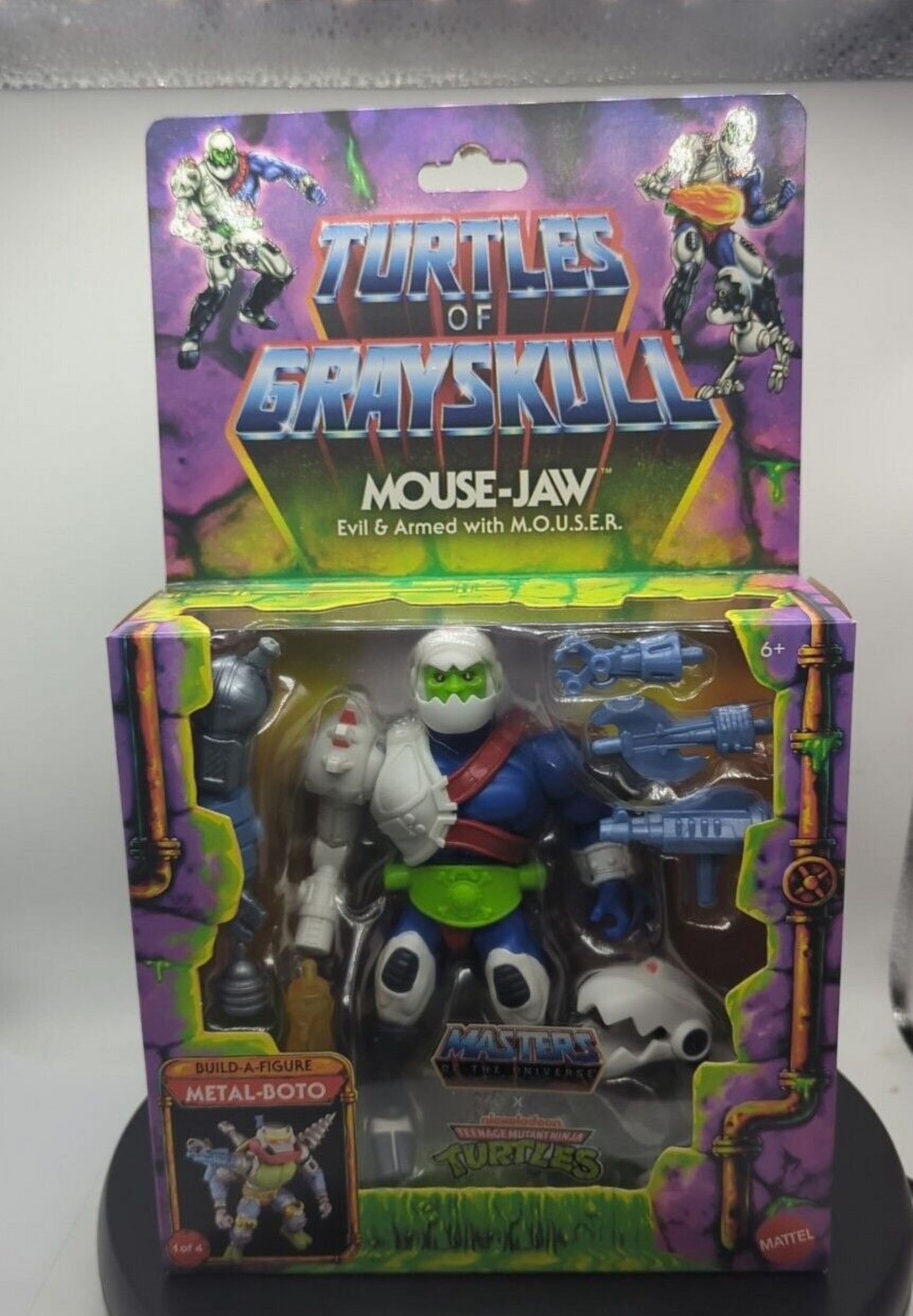 Teenage Mutant Ninja Turtles: Grayskull Mouse-Jaw Action Figure New with Tag Mattel