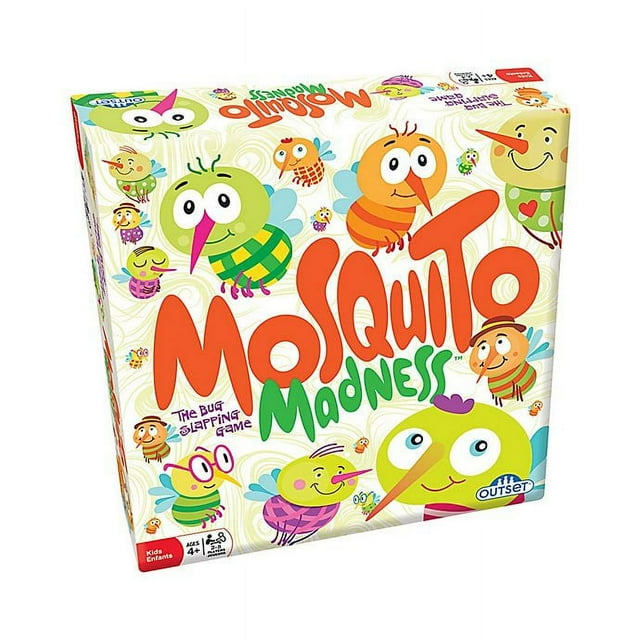 Mosquito Madness The Fast Paced Matching Game Search 72 Cards To Collect Your Mosquitos (Ages 4) Outset Media