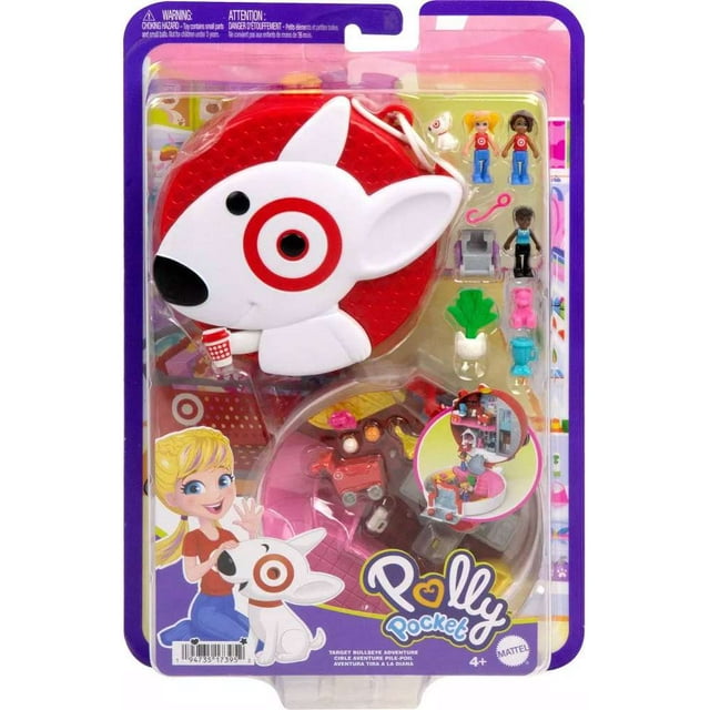 Polly Pocket Compact Bullseye Adventure Playset Mattel