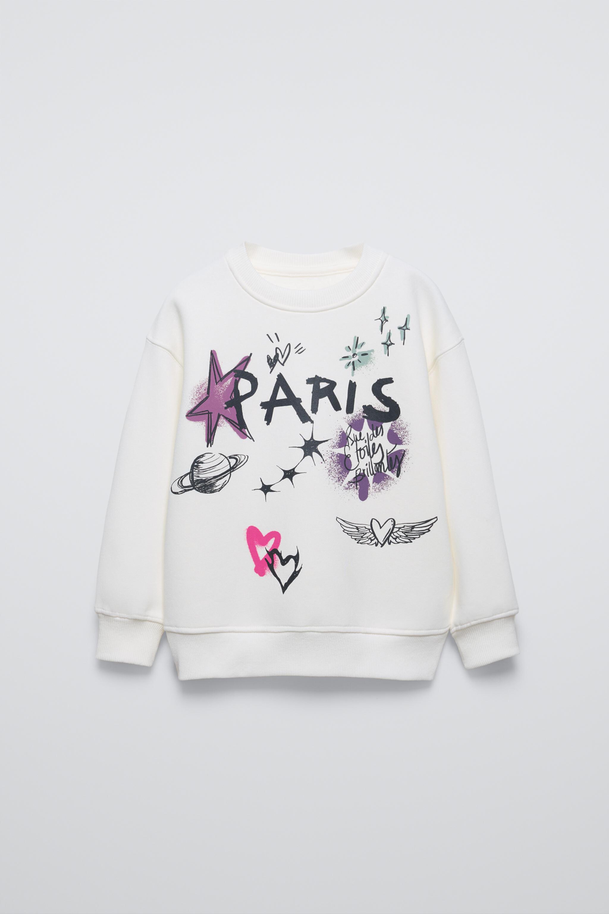 GRAFFITI SWEATSHIRT ZARA