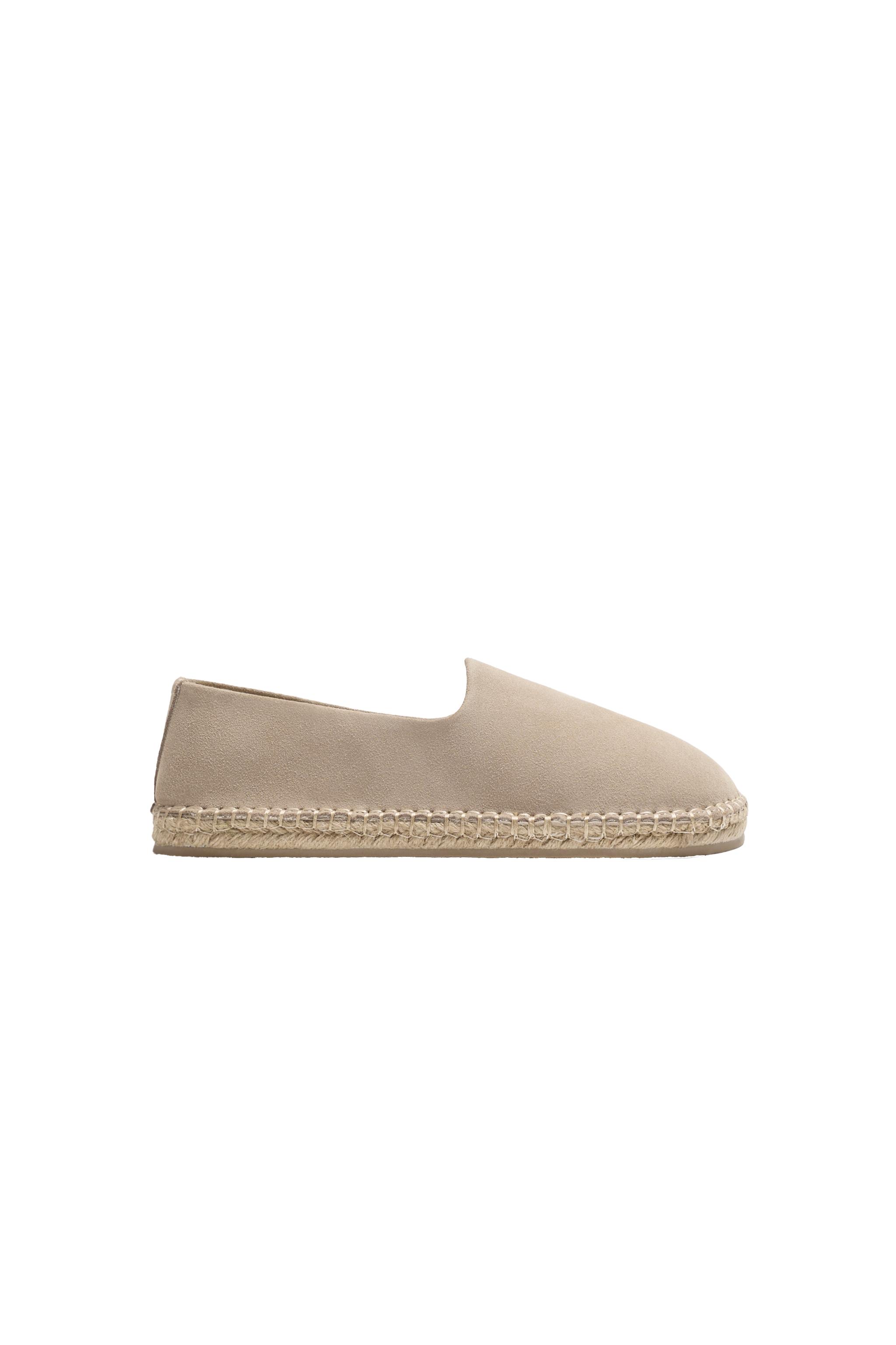  Эспадрильи Zara LEATHER ESPADRILLES ZARA