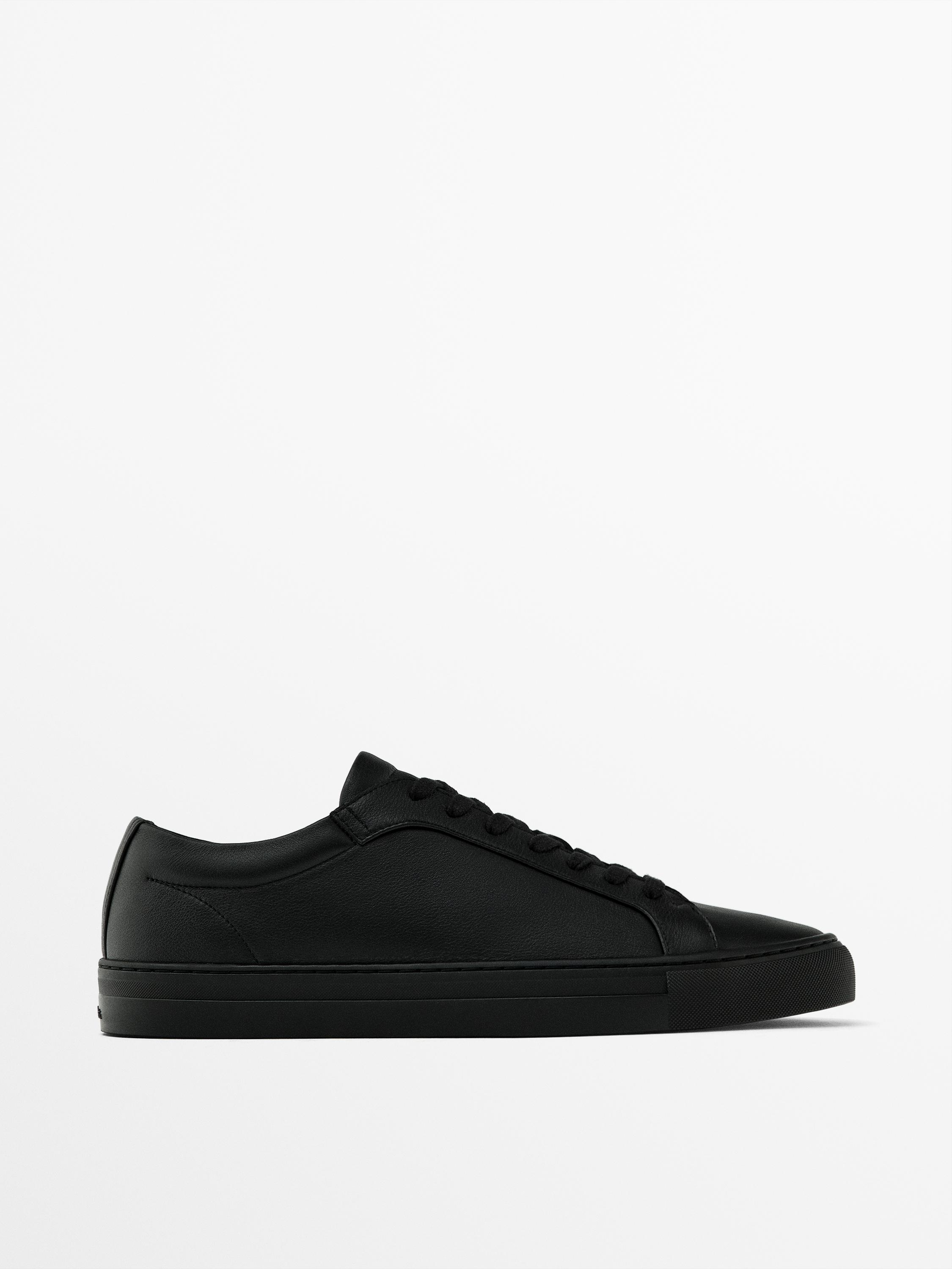 Nappa trainers Massimo Dutti