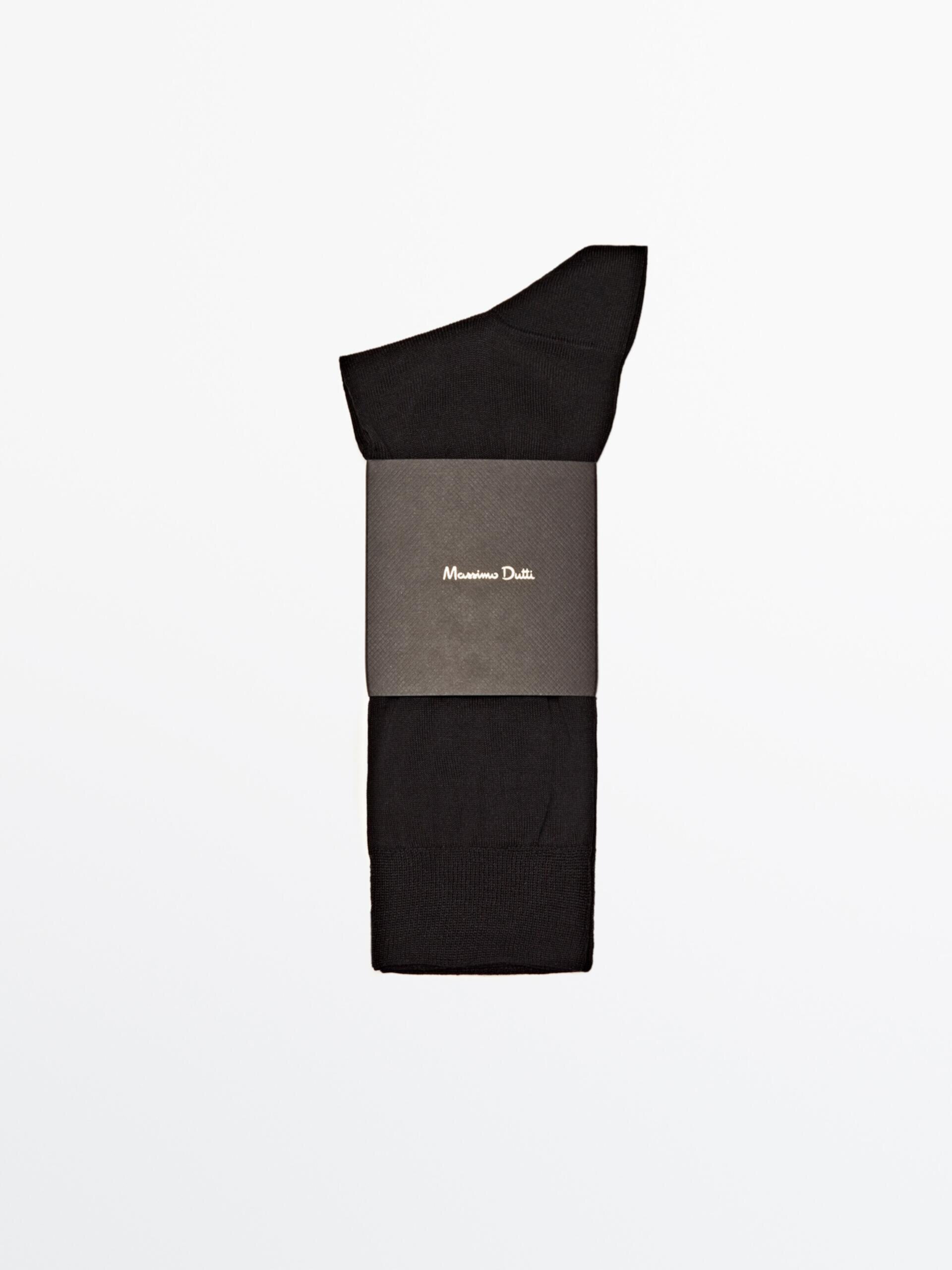 Plain smart socks Massimo Dutti