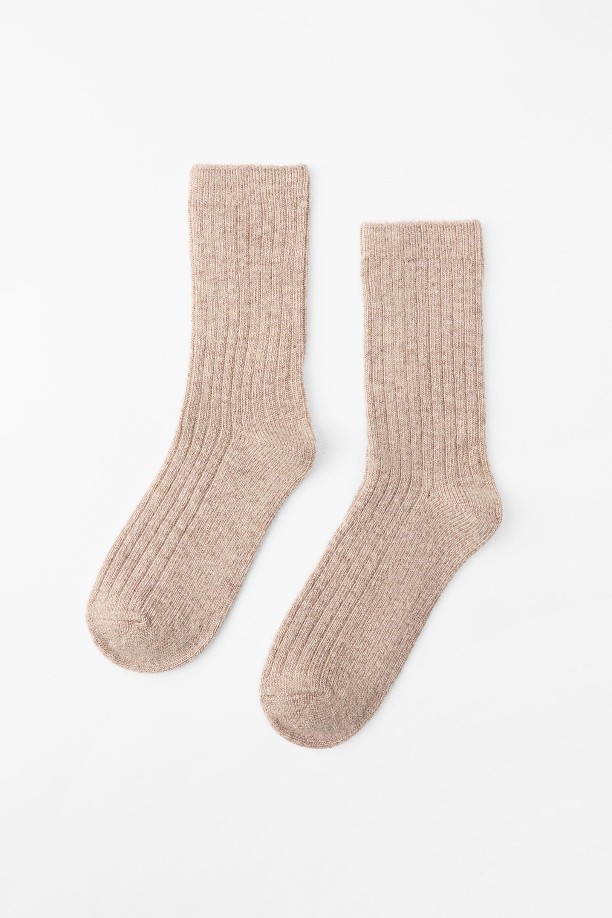 Женские Носки ZARA RIBBED SOCKS ZARA