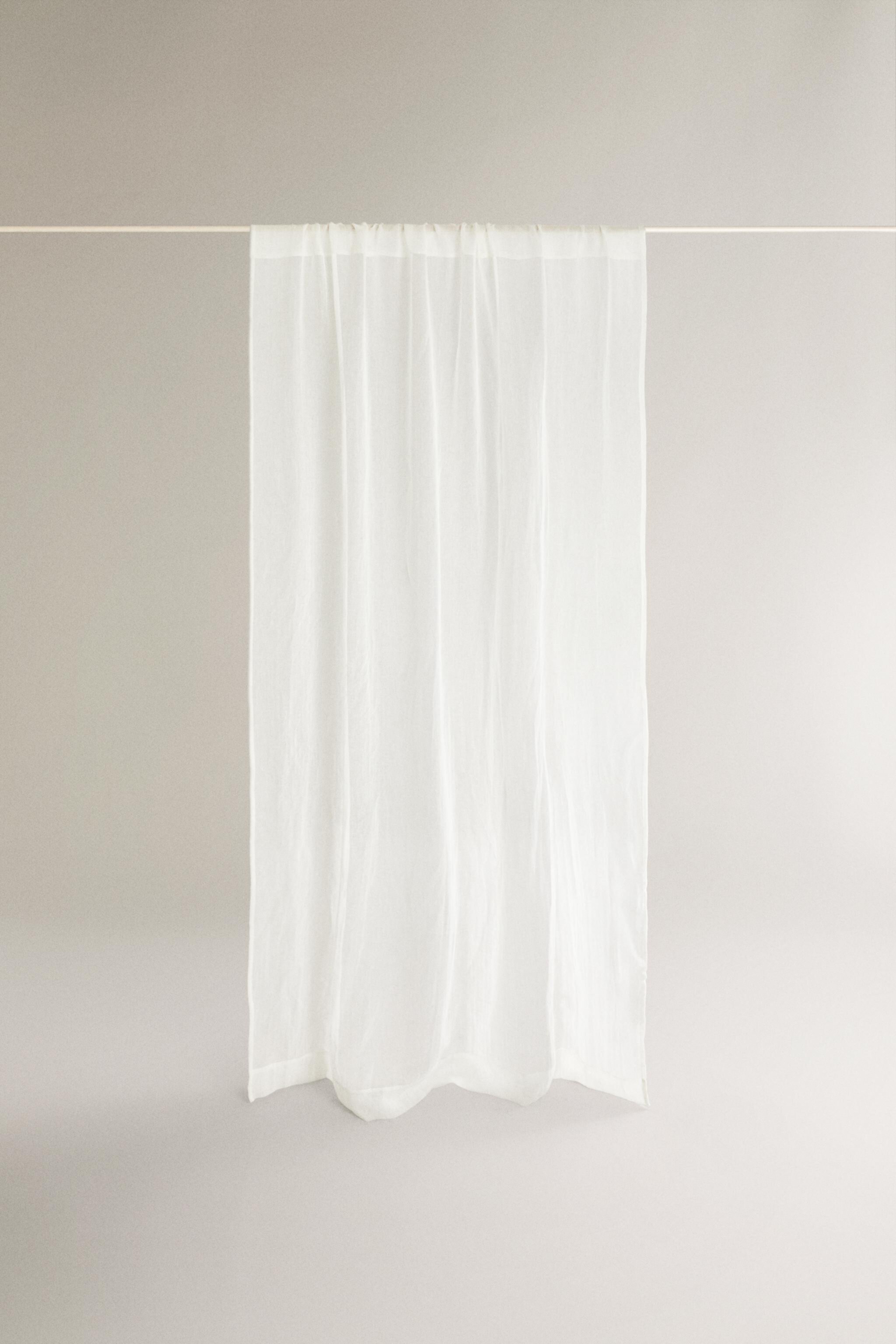 SHEER CURTAIN Zara Home