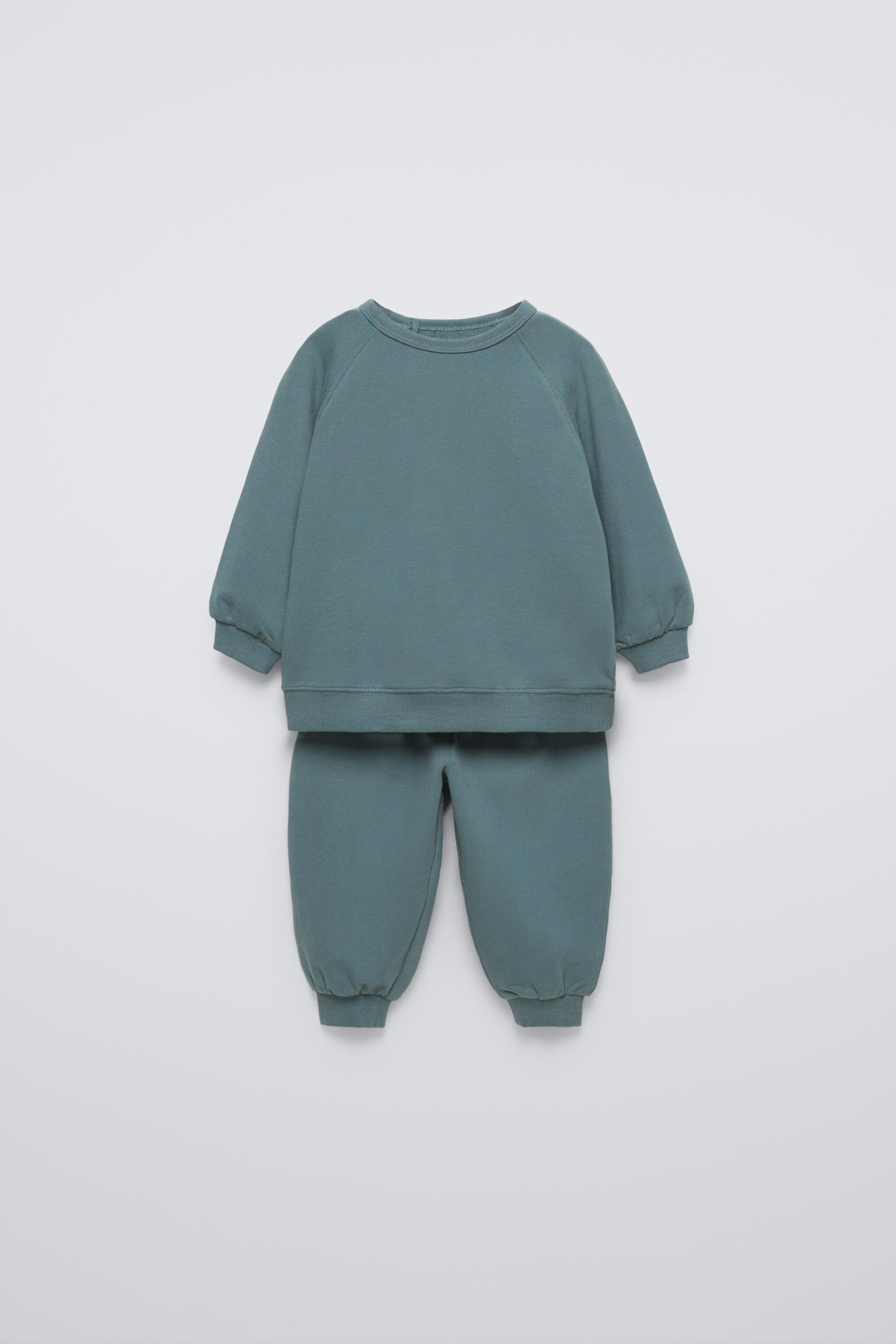 SWEATSHIRT AND JOGGER PANTS MATCHING SET ZARA