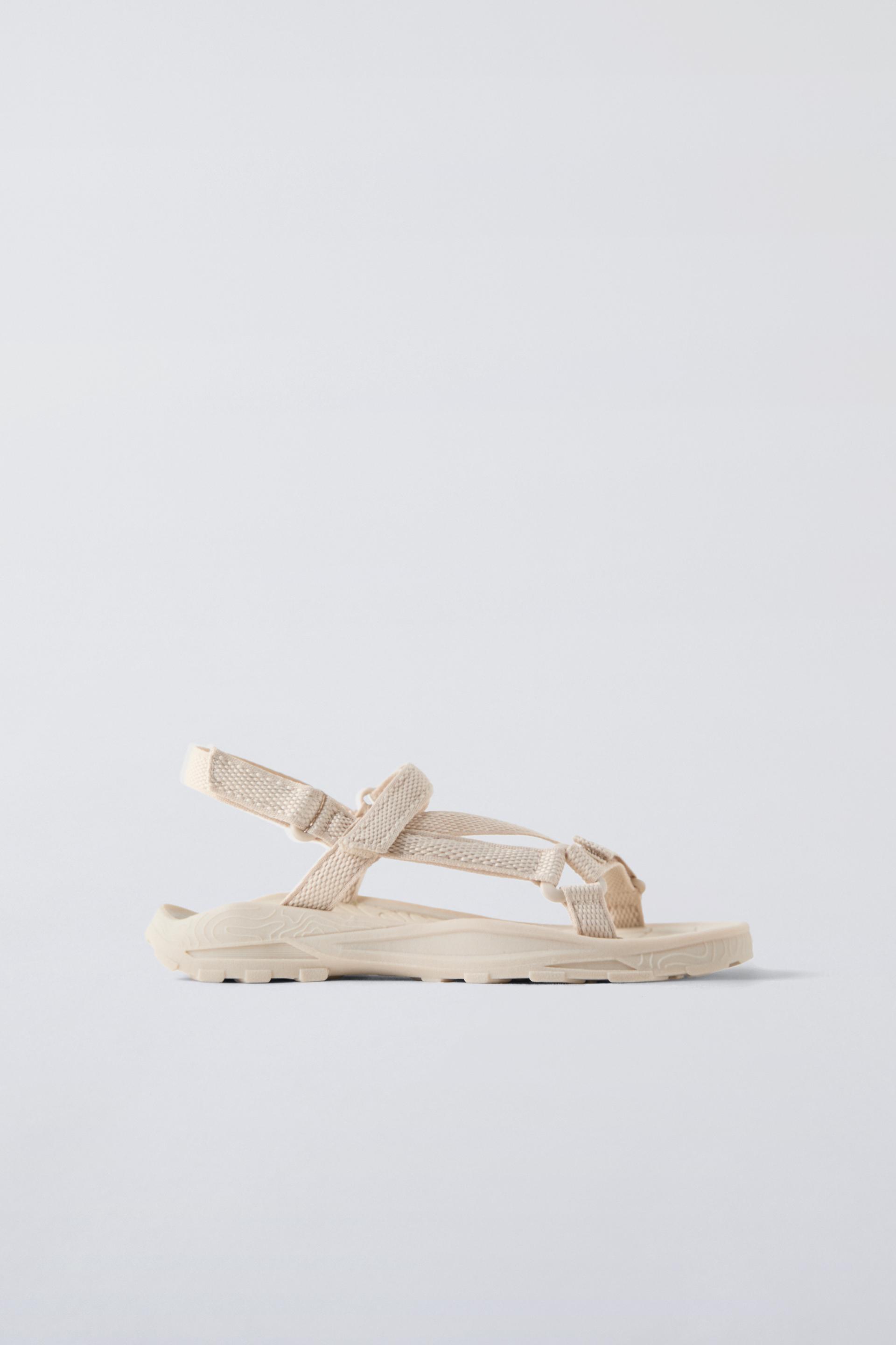 Женские Детские сандалии Zara TECHNICAL PLATFORM SANDALS ZARA