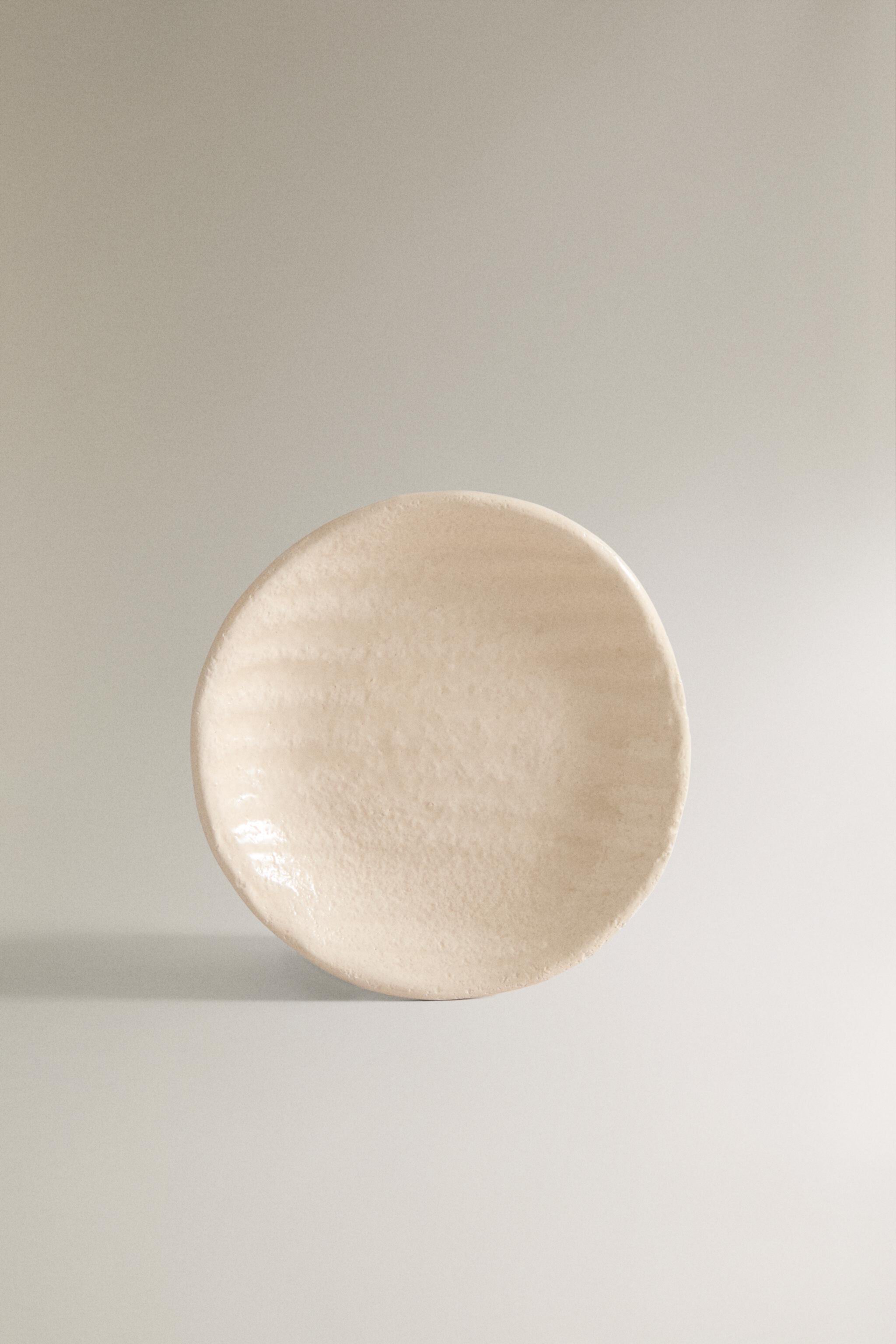 TEXTURED CERAMIC SOAP DISH Zara Home