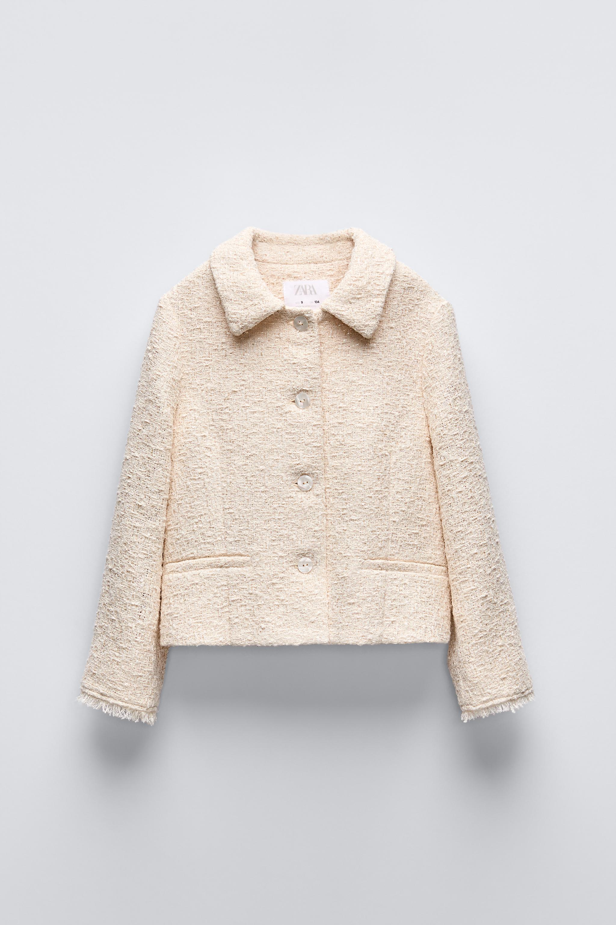 TEXTURED JACKET ZARA - ZARA KIDS