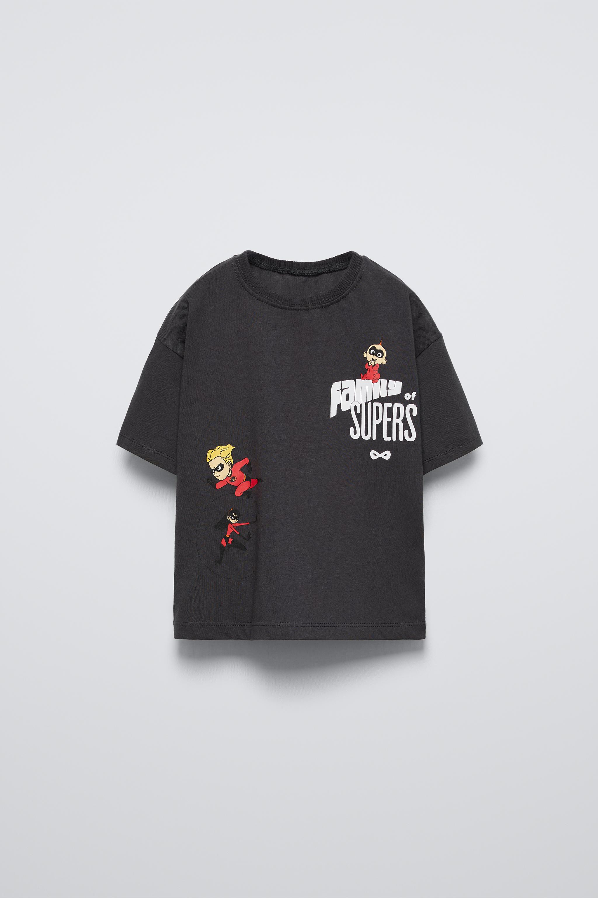 THE INCREDIBLES FAMILY © DISNEY PIXAR T-SHIRT ZARA - ZARA KIDS