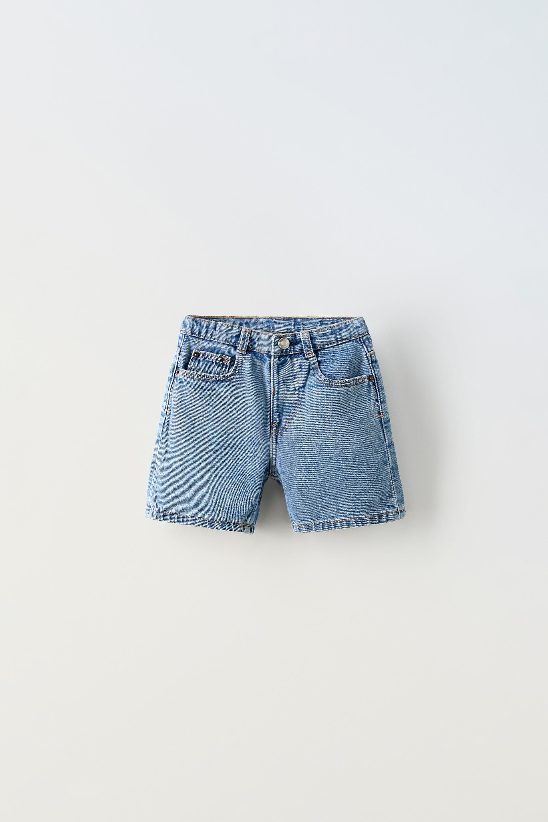  джинсовые шорты ZARA THE SKATER DENIM SHORTS ZARA