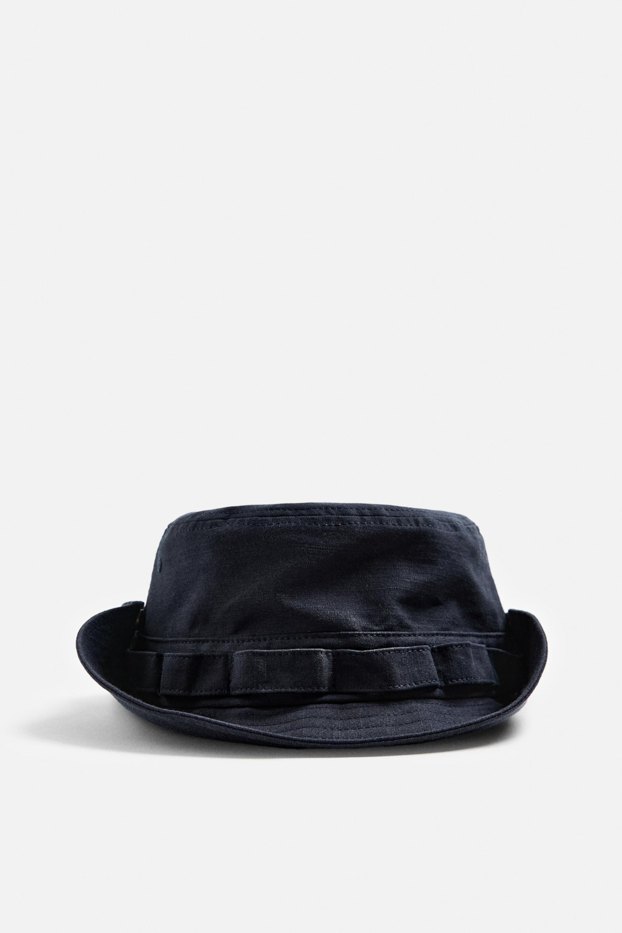 Панамы ZARA UTILITY BUCKET HAT ZARA