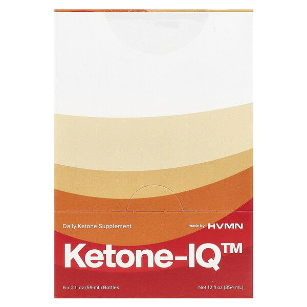 Classic Multiserving, 6 Bottles, 2 fl oz (Жидкие унции) (59 ml) Each Ketone-IQ