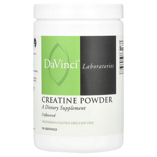 Creatine Powder (Порошок), Unflavored (Без вкуса), 450 g DaVinci