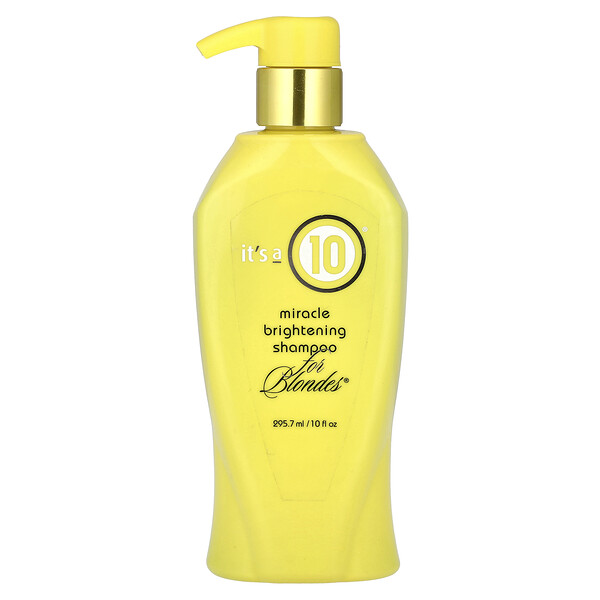 Miracle, Brightening Shampoo, For Blondes®, 10 fl oz (295.7 ml) It's a 10