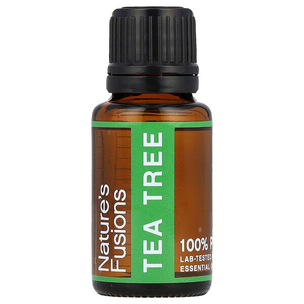 100% Pure Essential Oil, Tea Tree, 15 ml Nature's Fusions