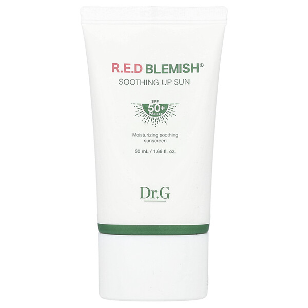 R.E.D Blemish, Soothing Up Sun, SPF 50+ PA++++, 1.69 fl oz (Жидкие унции) (50 ml) Dr. G