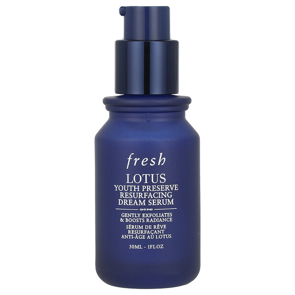 Lotus, Youth Preserve Resurfacing Dream Serum, 1 fl oz (30 ml) Fresh