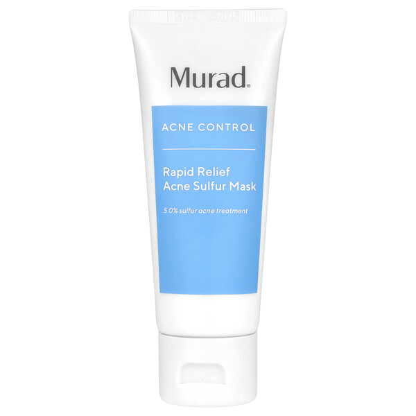 Acne Control, Rapid Relief Acne Sulfur Beauty Mask, 2.5 fl oz (74 ml) Murad